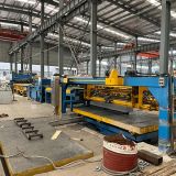 Coil cutting machine