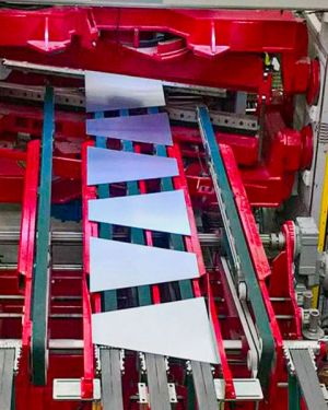 Trapezoidal Shear Cut To Length Line