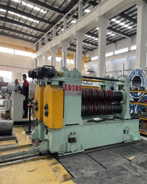 Double Heads Slitting Line
