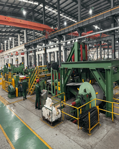 Heavy Gauge Cut To Length Line