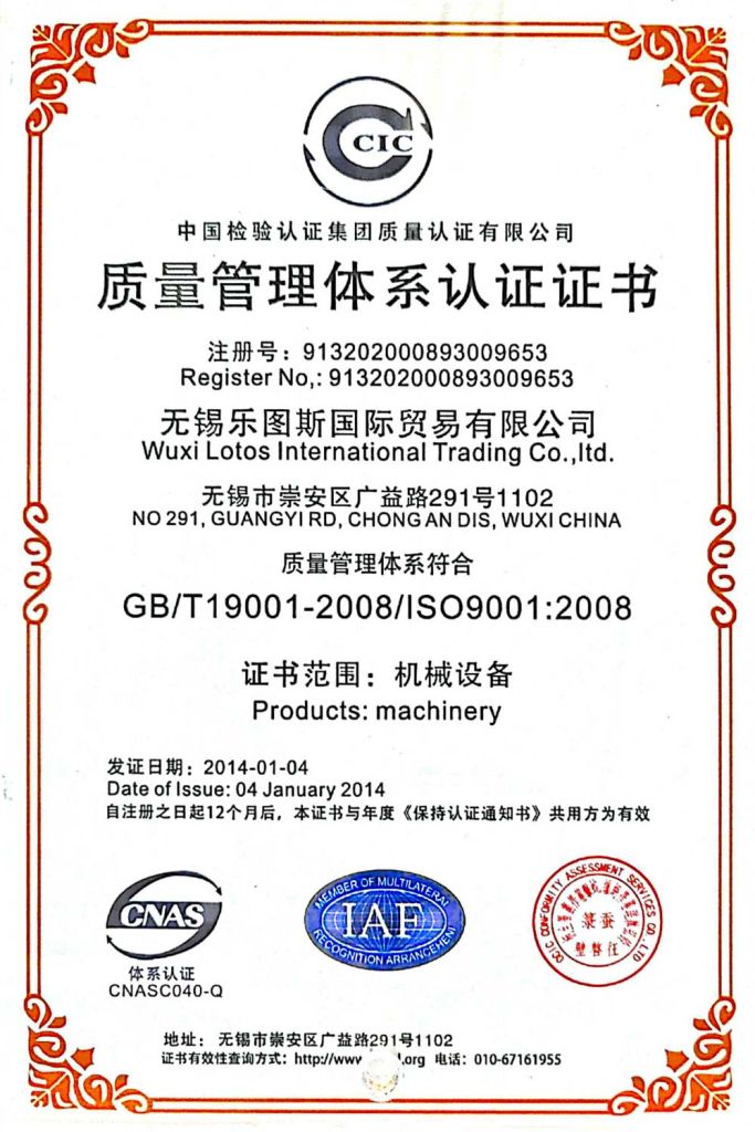 Certificates