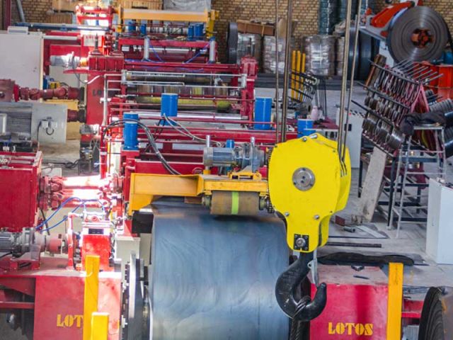 Solar Structure Coil Processing Line