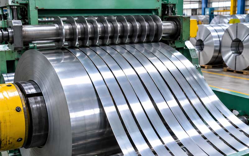 strip metal slitting